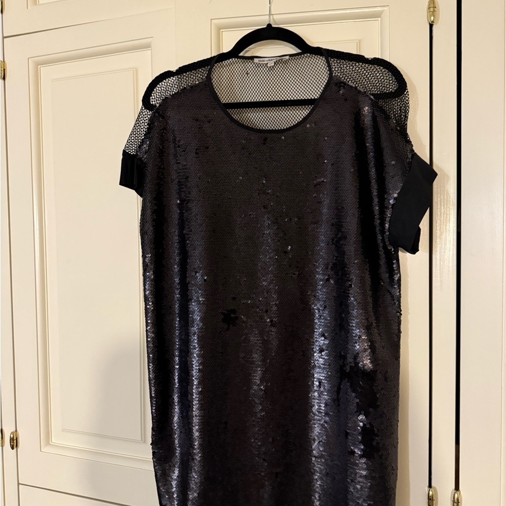 Little White Lies Black Mesh Top
